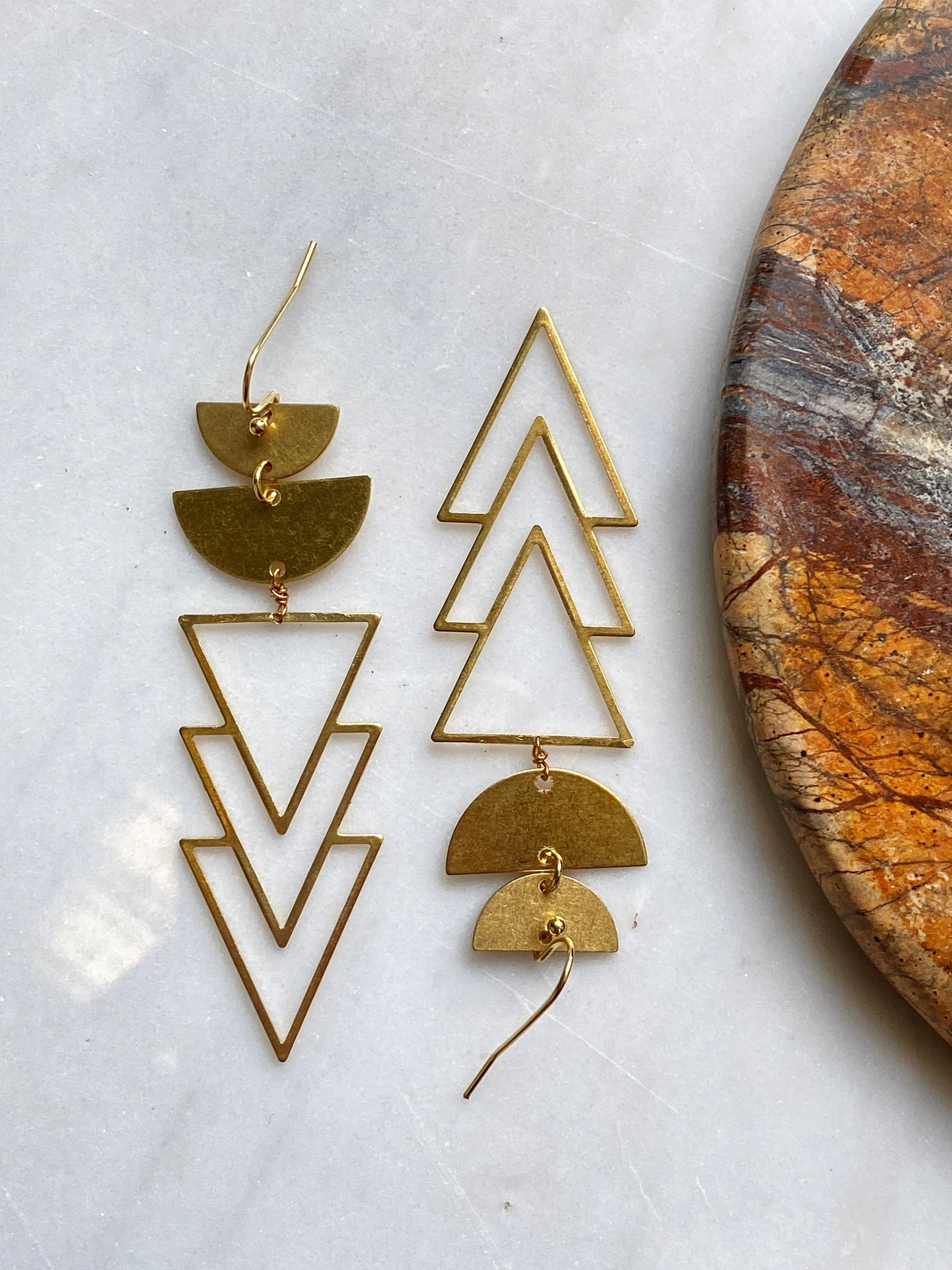 Golden Arrow Earrings